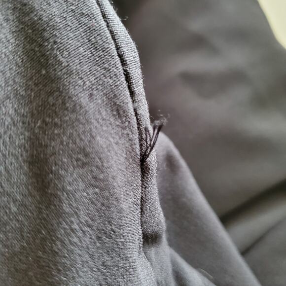 T Tahari Black Sleeveless Fringe Hem Sheath Dress 2 - Picture 9 of 10